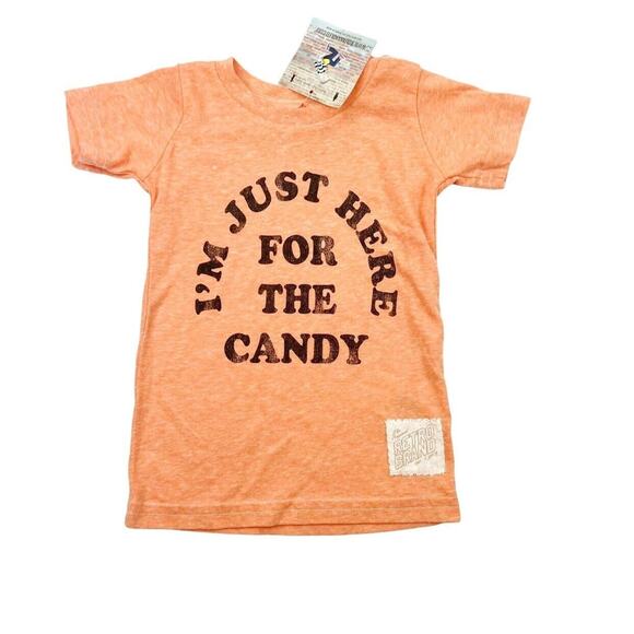 NWT Retro Brand Here For The Candy Tee - Picture 1 of 5
